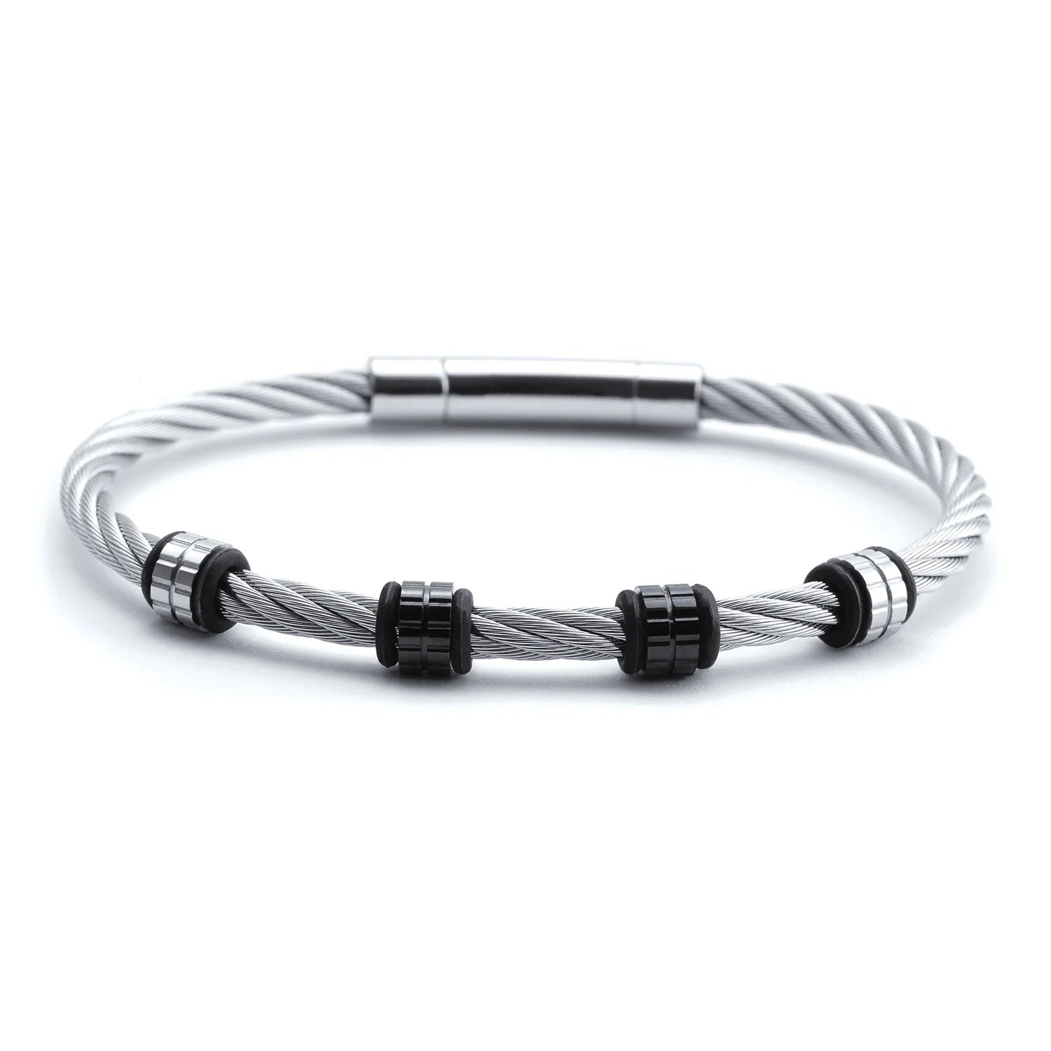 Steel_Black & pilak