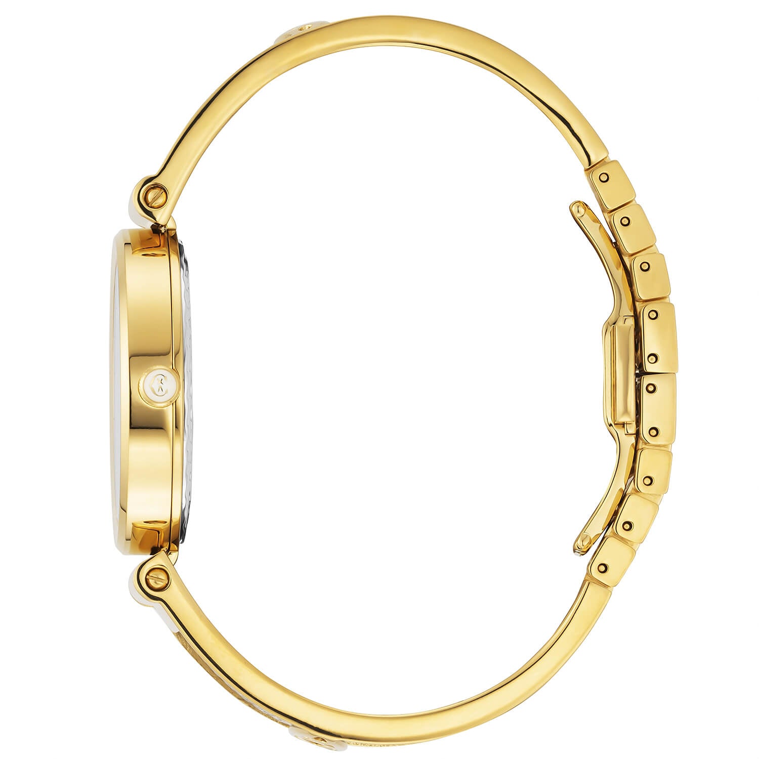 FOREVER IYONG, 32MM, KUWARTS KALIBRE, INA-NG-PERLAS NA MAY 12 DIAMONDS DIAL, DILAW NA GINTO PVD BEZEL, BAKAL CABLE PULSERAS - Charriol Geneve - Panoorin