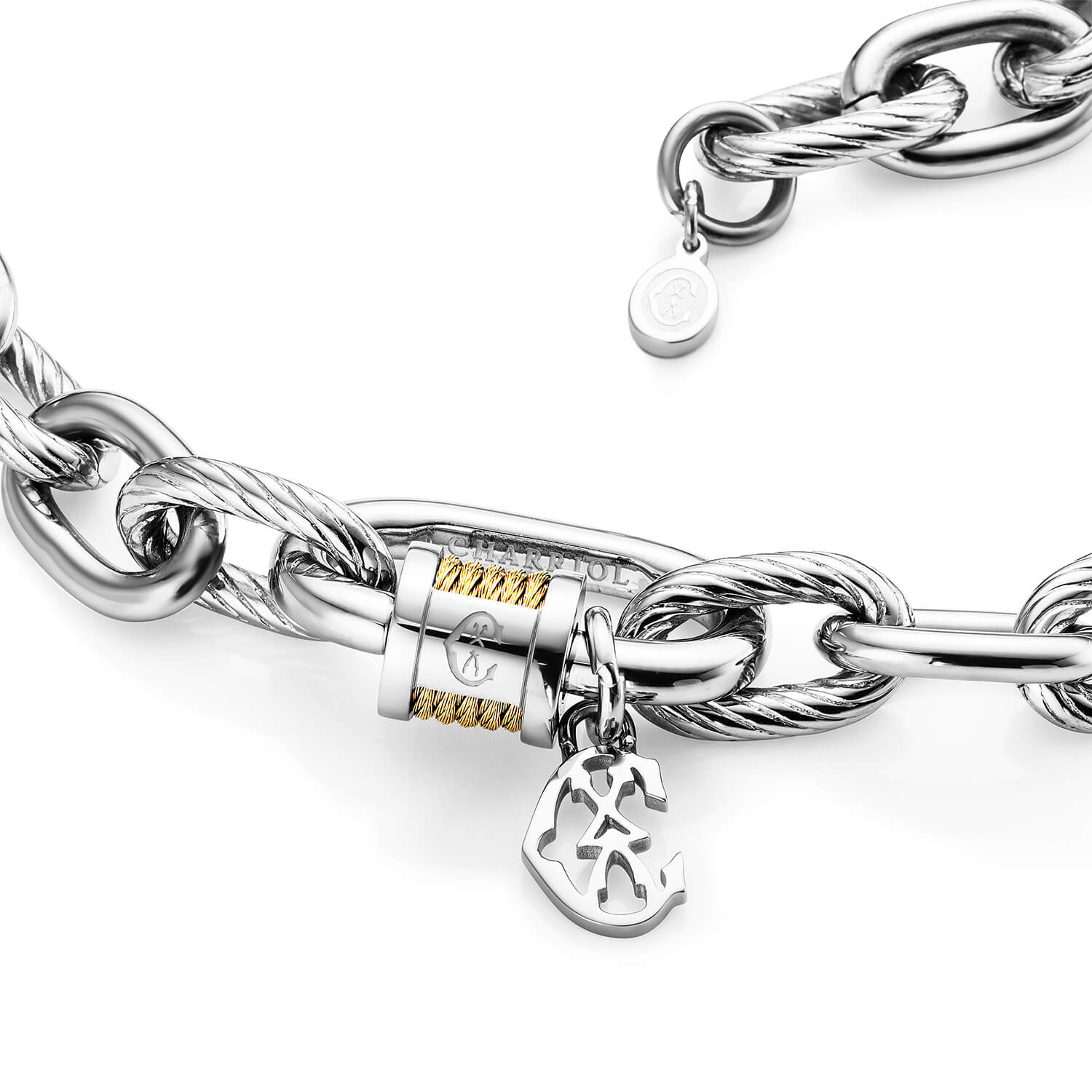 Steel & Dilaw na Ginto