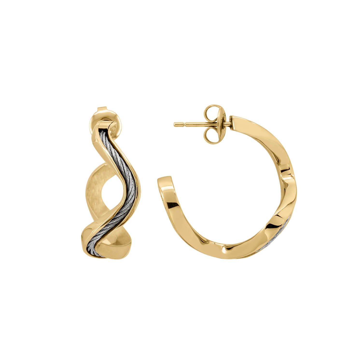 Forever Wave Earrings - © 2024 Charriol - Ring