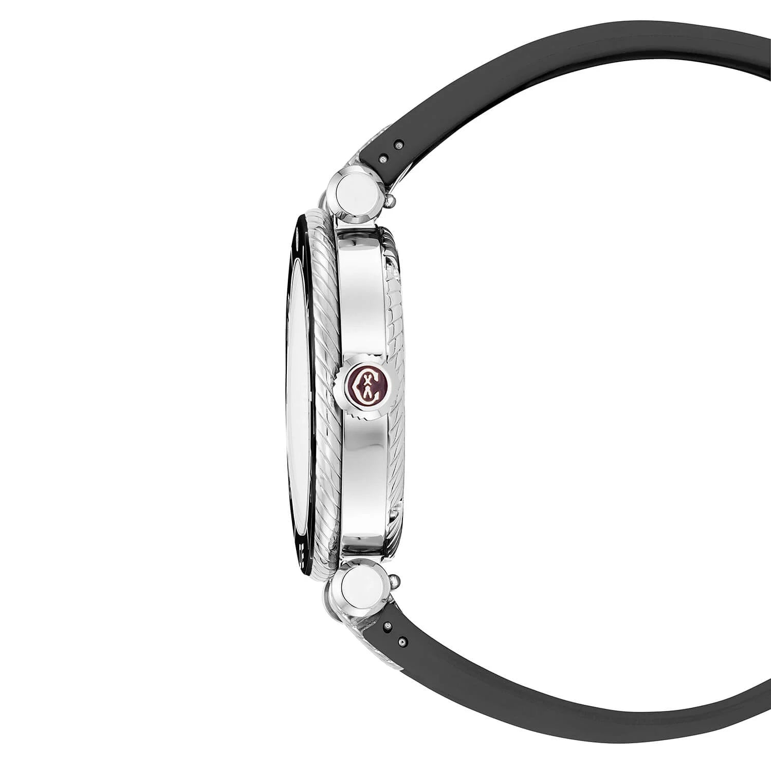 NAVIGATOR SURF, 36MM, AWTOMATIKONG KALIBRE, ITIM NA MAY 1 DIAMOND BEZEL, LILANG DIAL, ITIM NA GOMA NA MAPAGPAPALIT NA PULSERAS - ©2024 Philippe Charriol International Ltd. - Panoorin