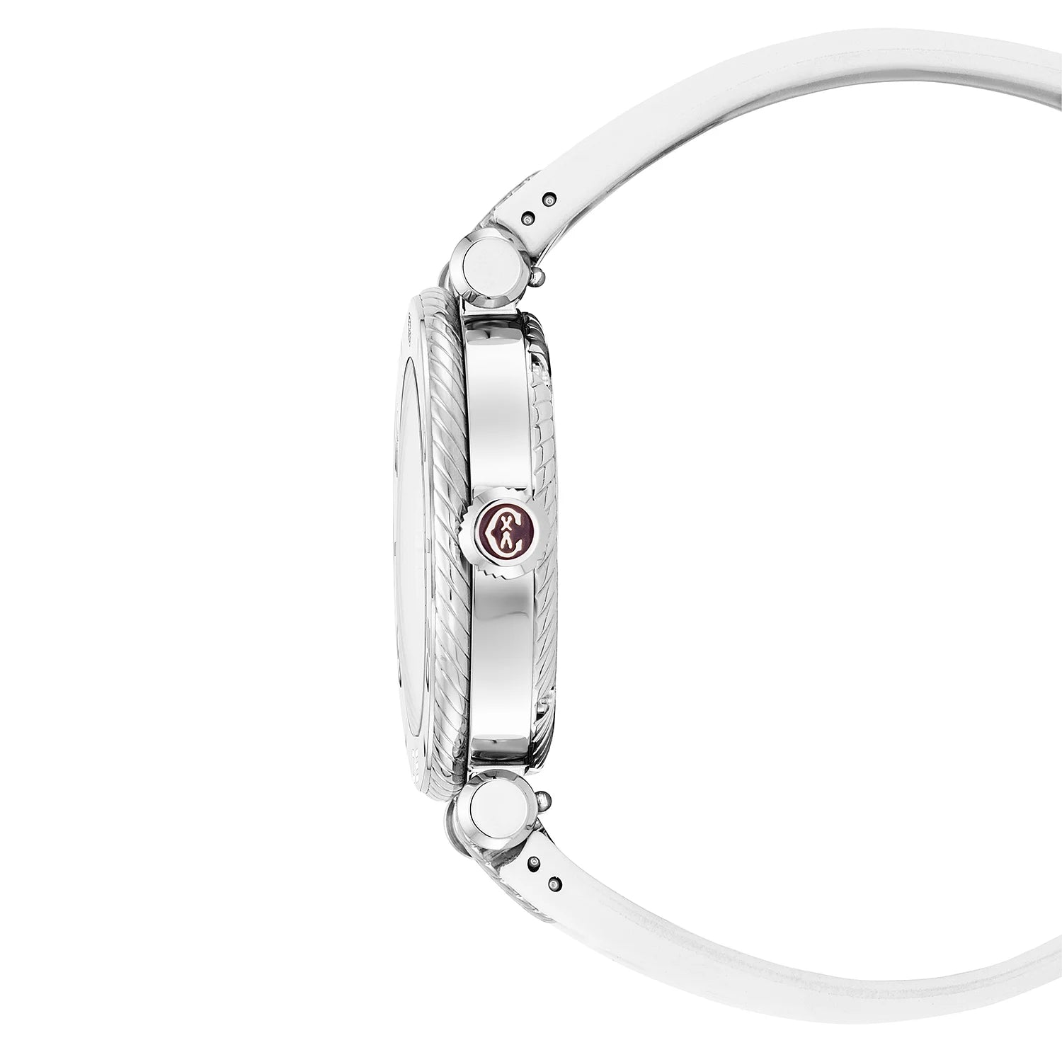 NAVIGATOR SURF, 36MM, AWTOMATIKONG KALIBRE, PUTING DIAL, PUTI BEZEL, PUTING GOMA MAPAGPAPALIT PULSERAS - Charriol Geneve - Panoorin