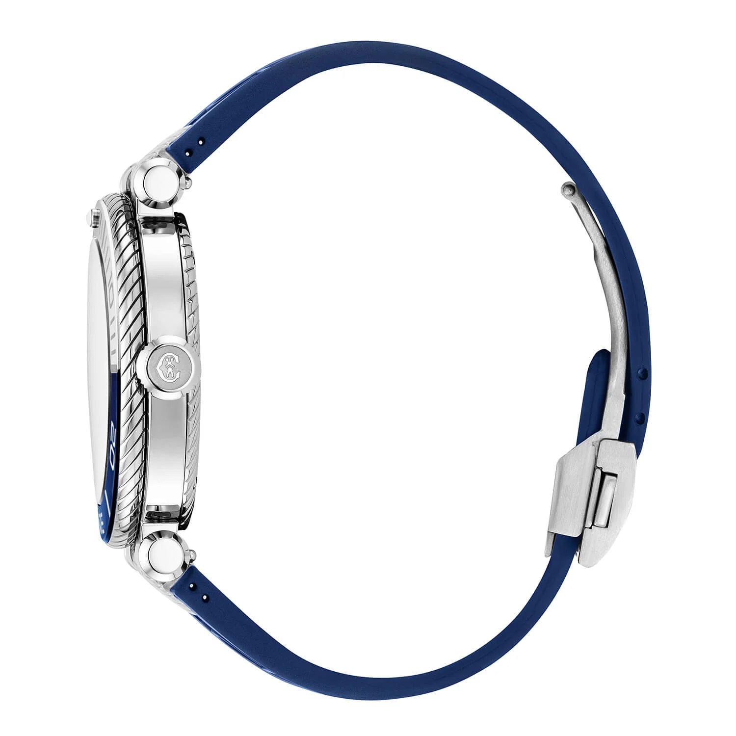 NAVIGATOR SURF, 41MM, AWTOMATIKONG KALIBRE, ITIM NA LUMINOVA DIAL, ASUL AT PILAK BEZEL, ASUL NA GOMA MAPAGPAPALIT PULSERAS - © 2024 Charriol - Panoorin