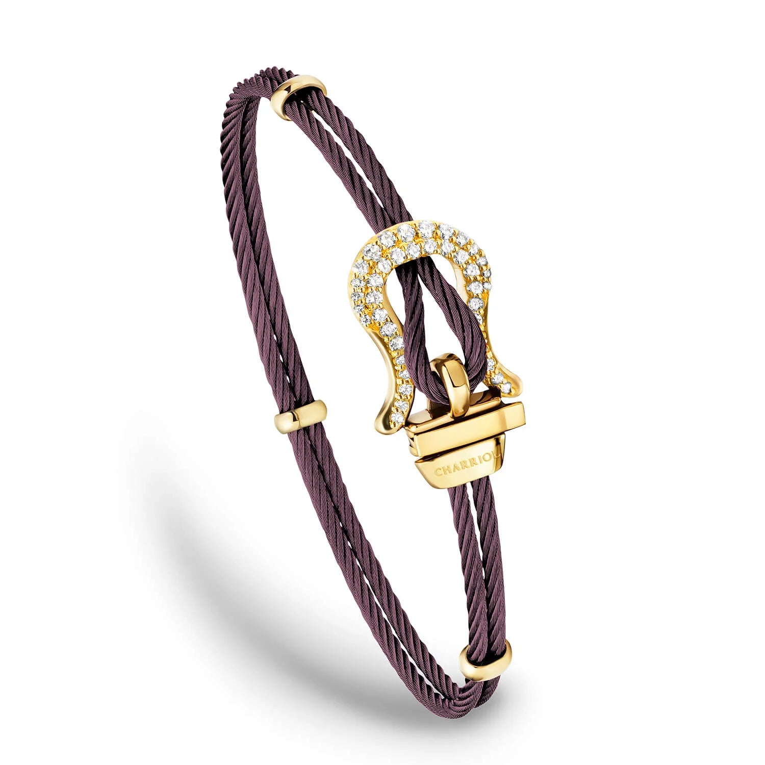 Purple_Gold 18KT na may 40 Diamonds 0.29ct