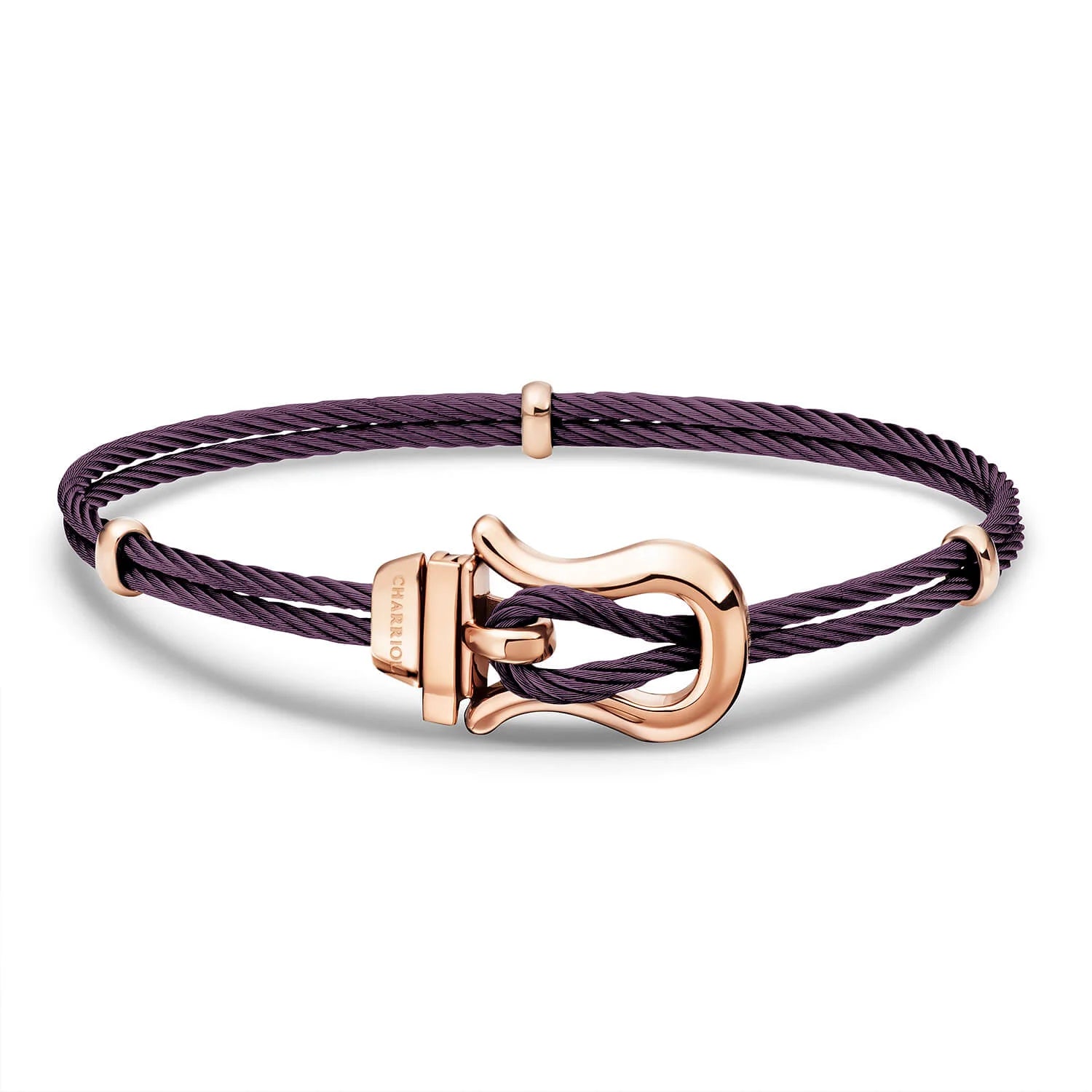 Purple 2mm_Rose Gold