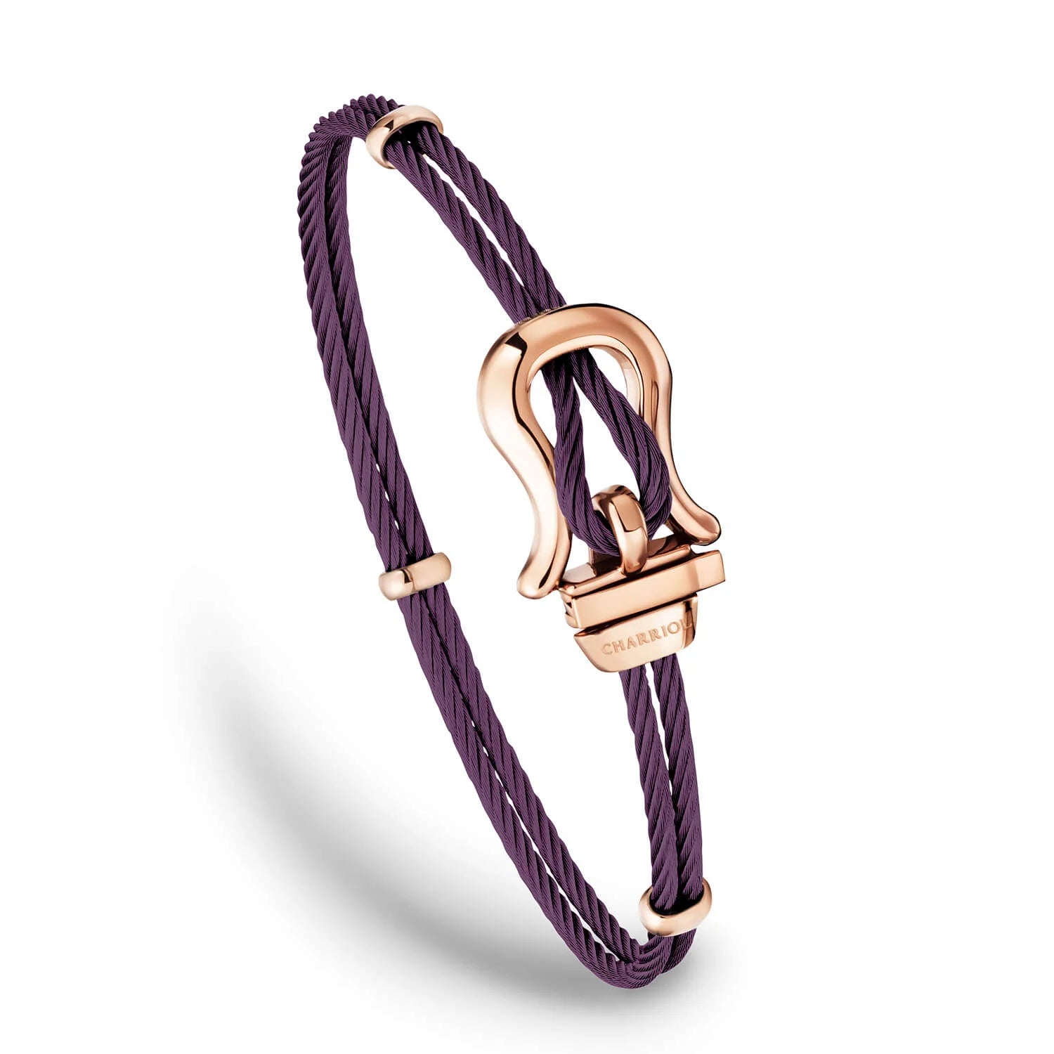 Purple 2mm_Rose Gold