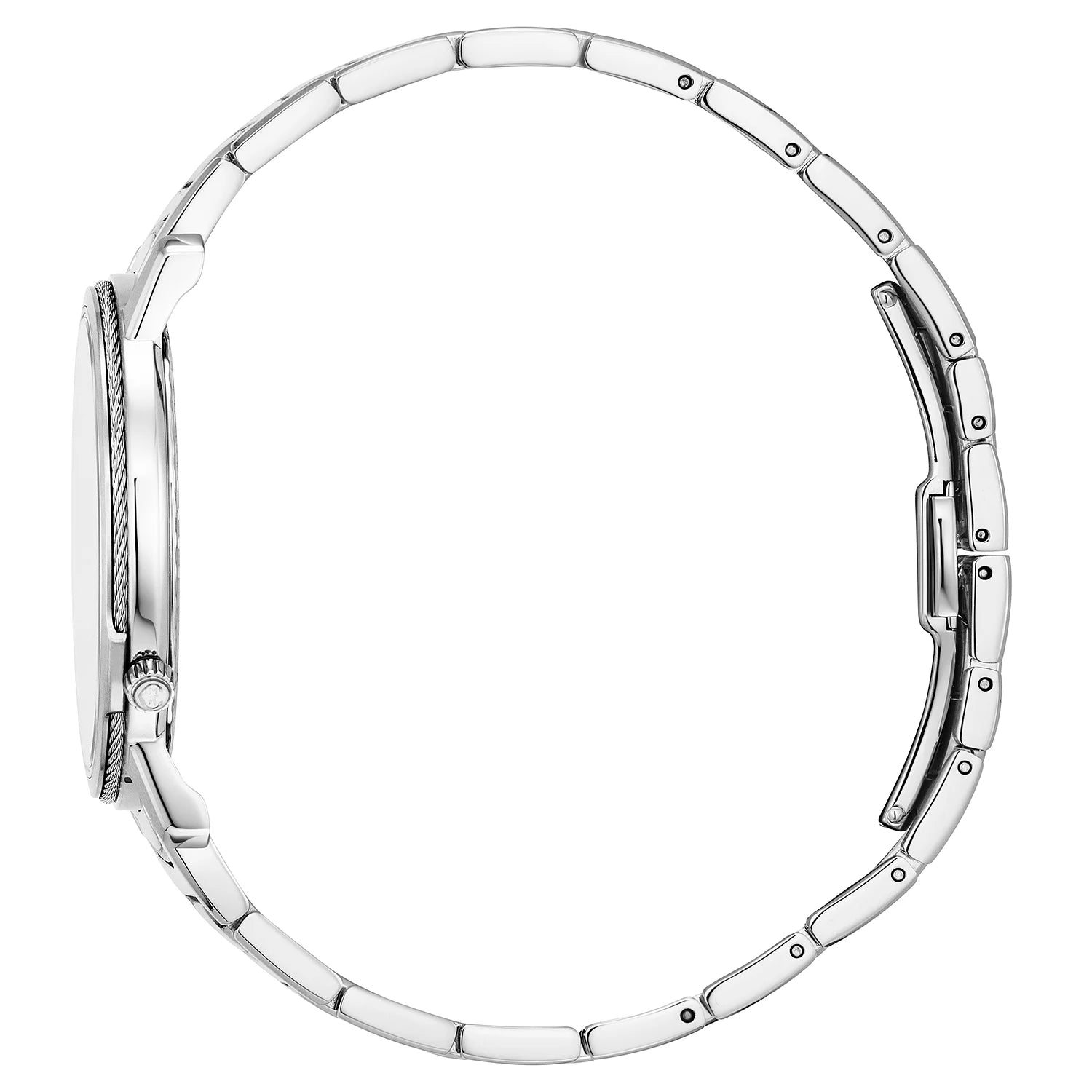 CELTIC® LEGACY, 40MM, QUARTZ CALIBRE, STEEL BEZEL, WHITE WITH ROMAN NUMERALS DIAL, STEEL METAL BRACELET - BLACK FRIDAY - ©2024 Philippe Charriol International Ltd. -  Watch