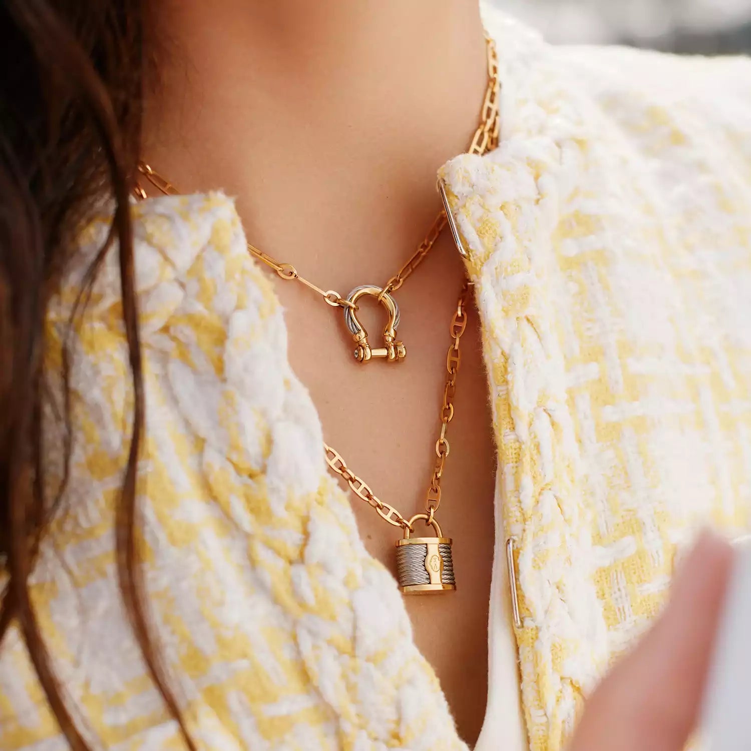 Steel_Yellow Gold_50cm