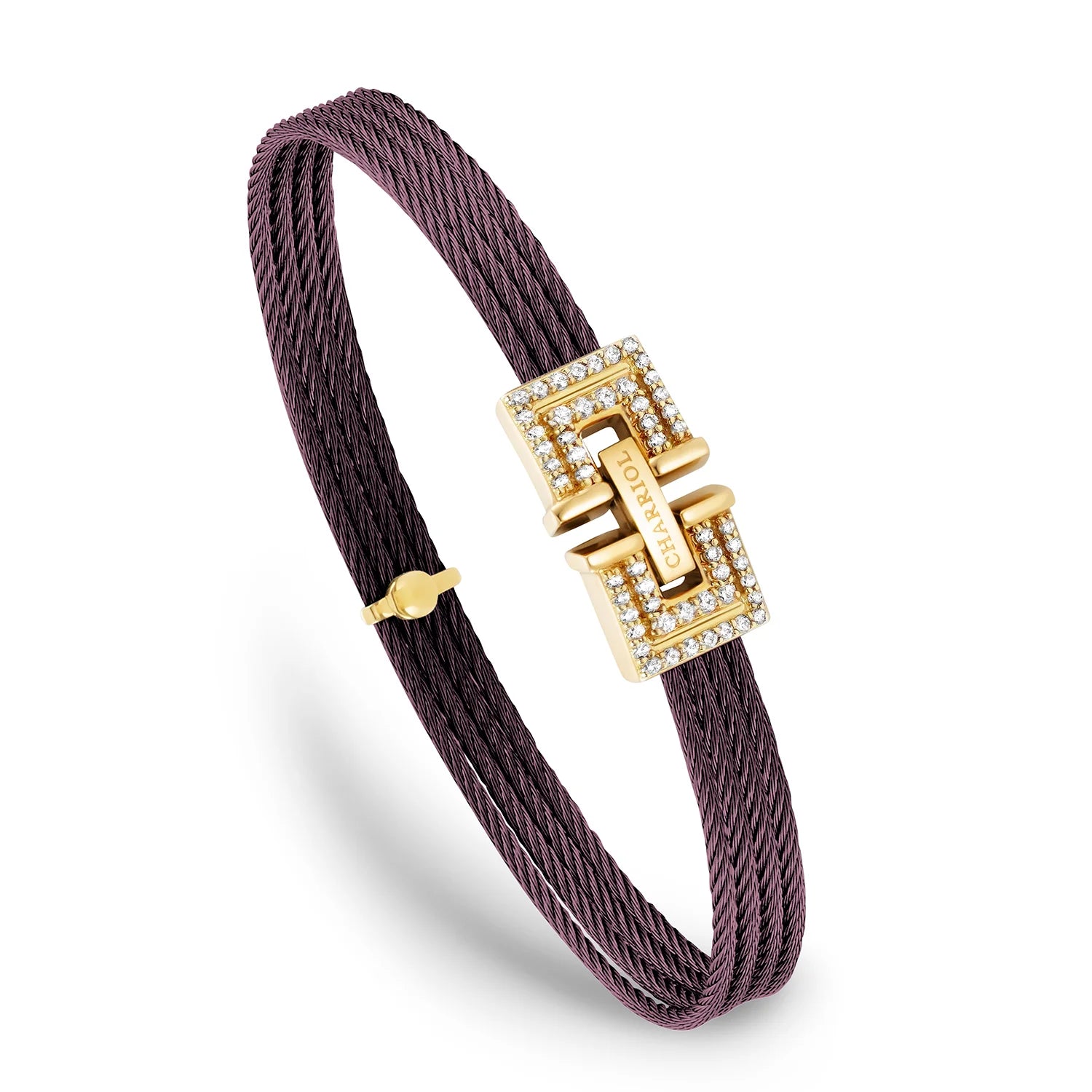 Purple_Gold 18KT na may 54 Diamonds 0.43ct