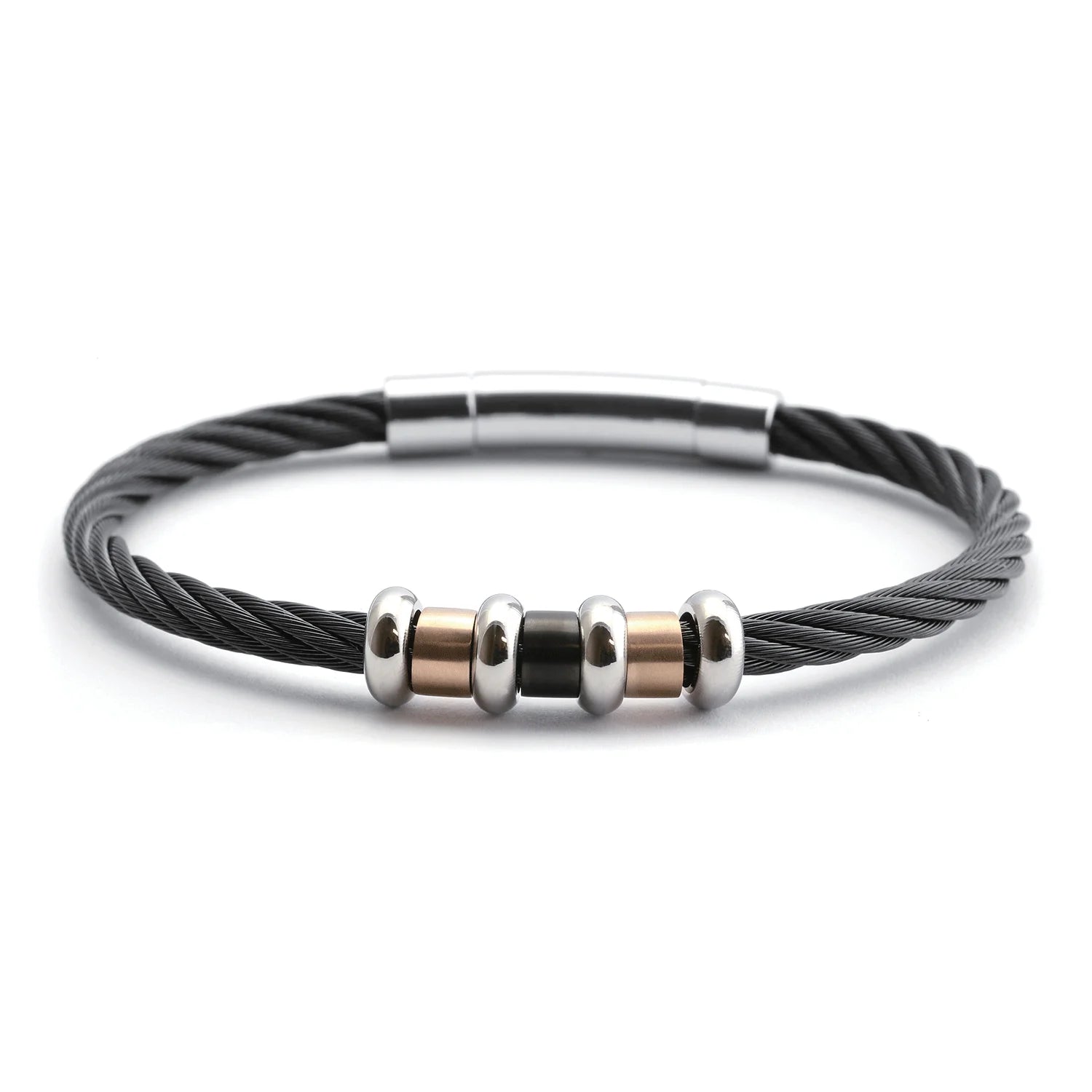 Black_Steel & rosas ginto