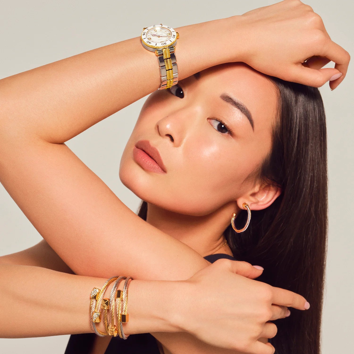 dilaw na rosas liwanag Grey_Yellow kubiko