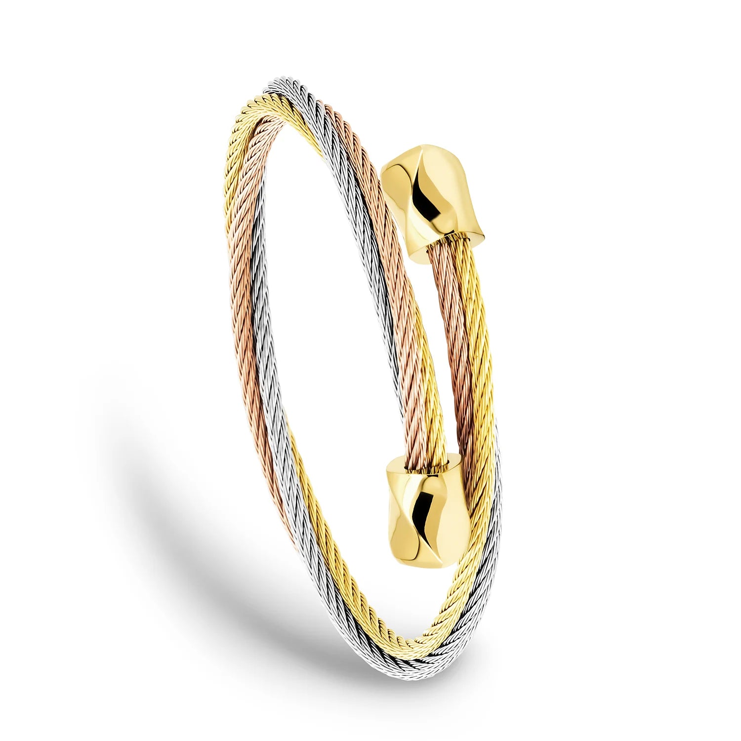 Dilaw na rosas ilaw Grey_Yellow baluktot silindro