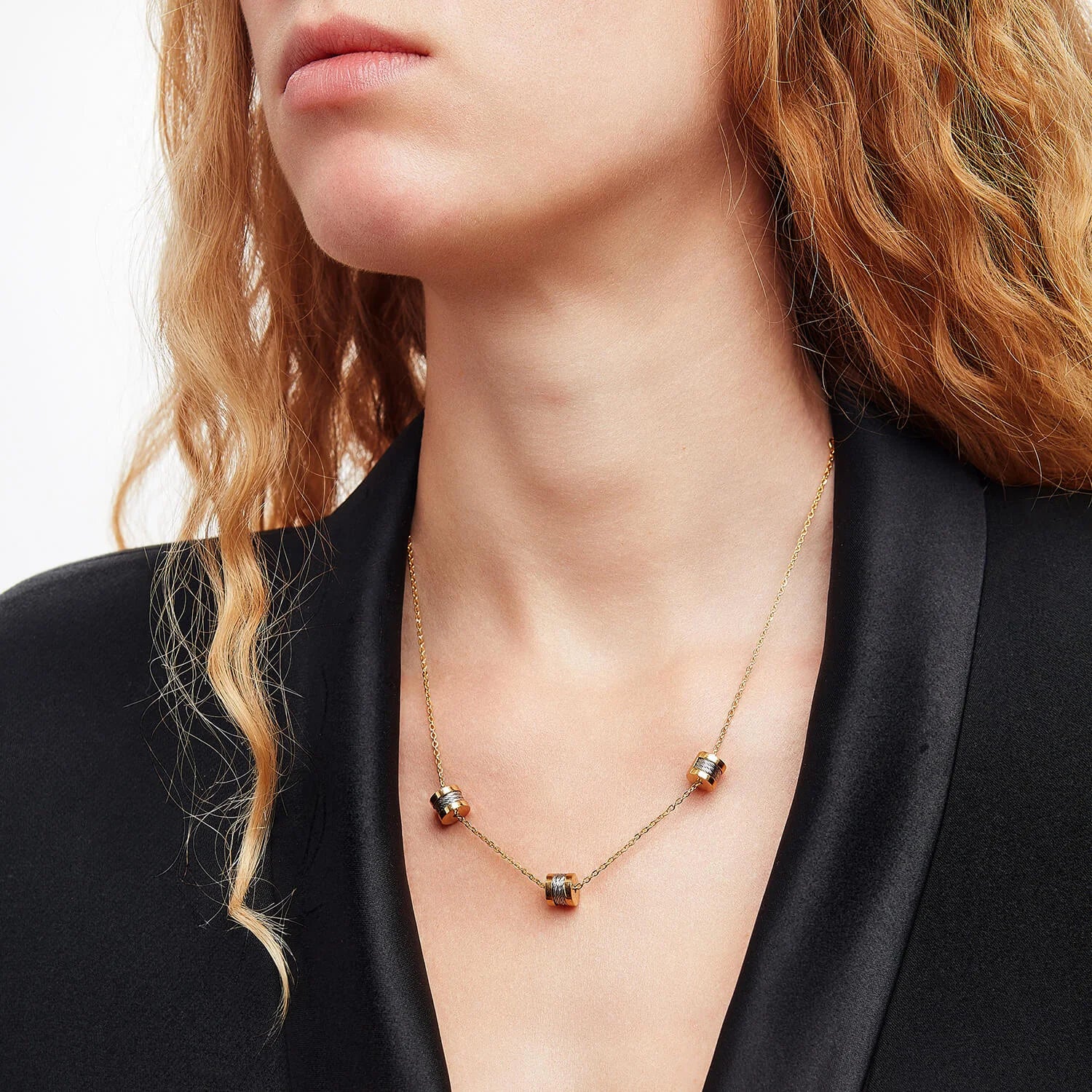 Steel_Yellow Gold_40cm hanggang 50cm