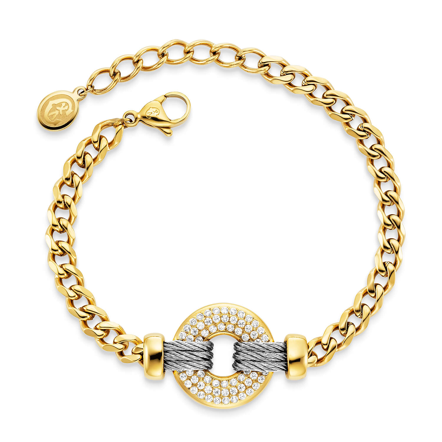 Dilaw na Gold_Steel sa Zirconias