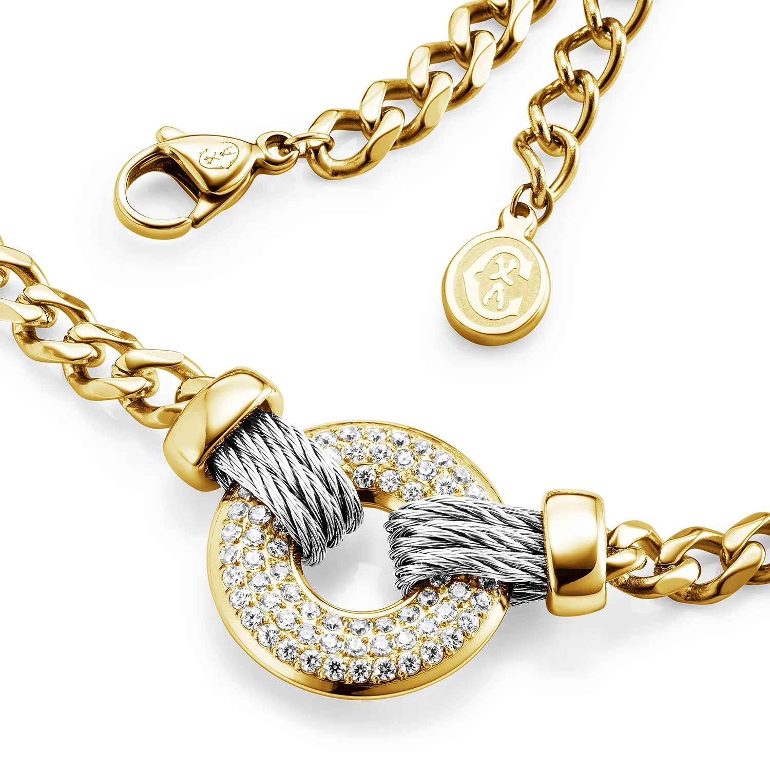 Steel_73 Zirconia Pendant