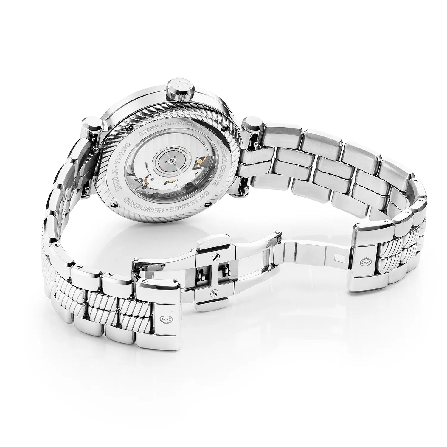 NAVIGATOR SURF GMT, 41MM, AWTOMATIKONG KALIBRE, PUTING DIAL, 6 SCREWS BEZEL, BAKAL MAPAGPAPALIT BRACELET - Charriol Geneve - Panoorin