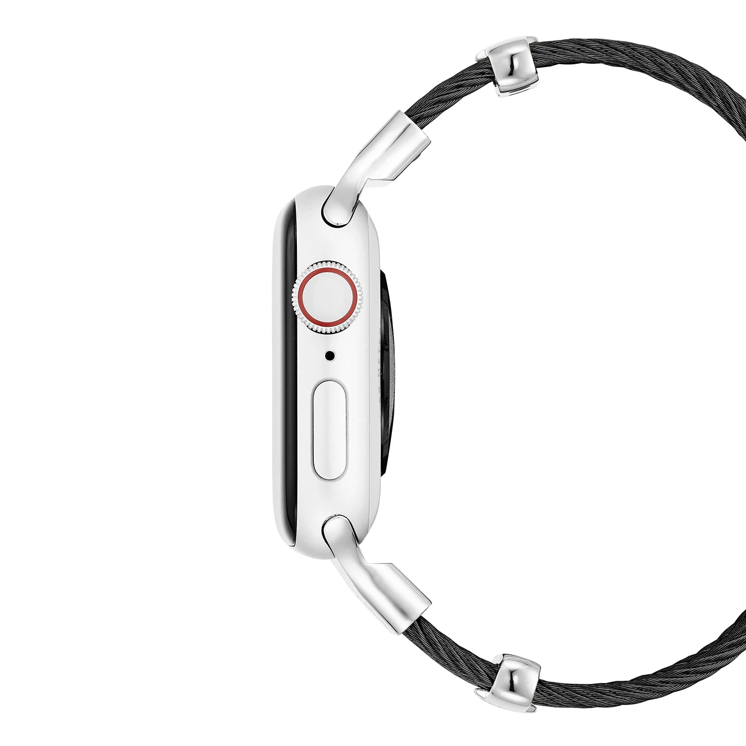 Itim na may Steel Décors_Wrist 16cm