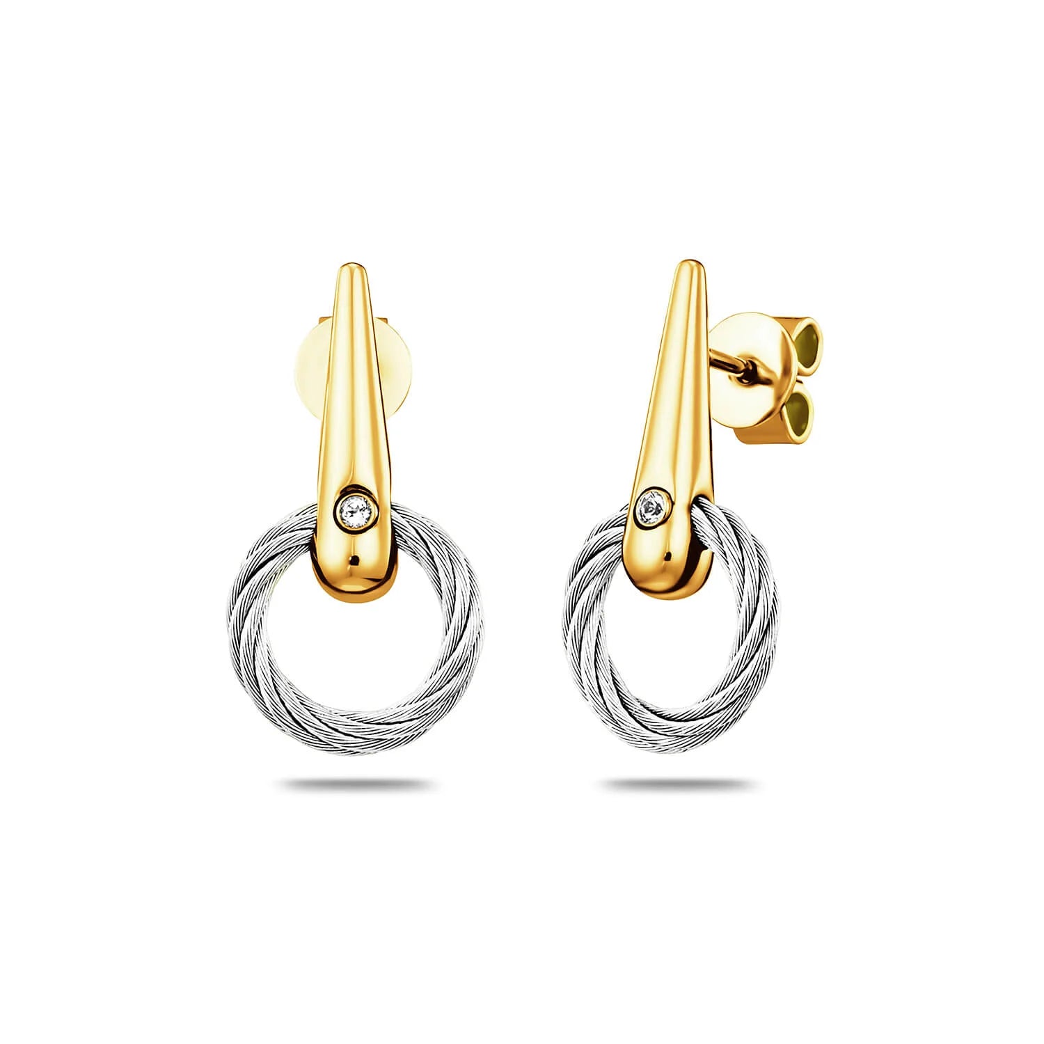 Cone_Steel_Yellow Gold